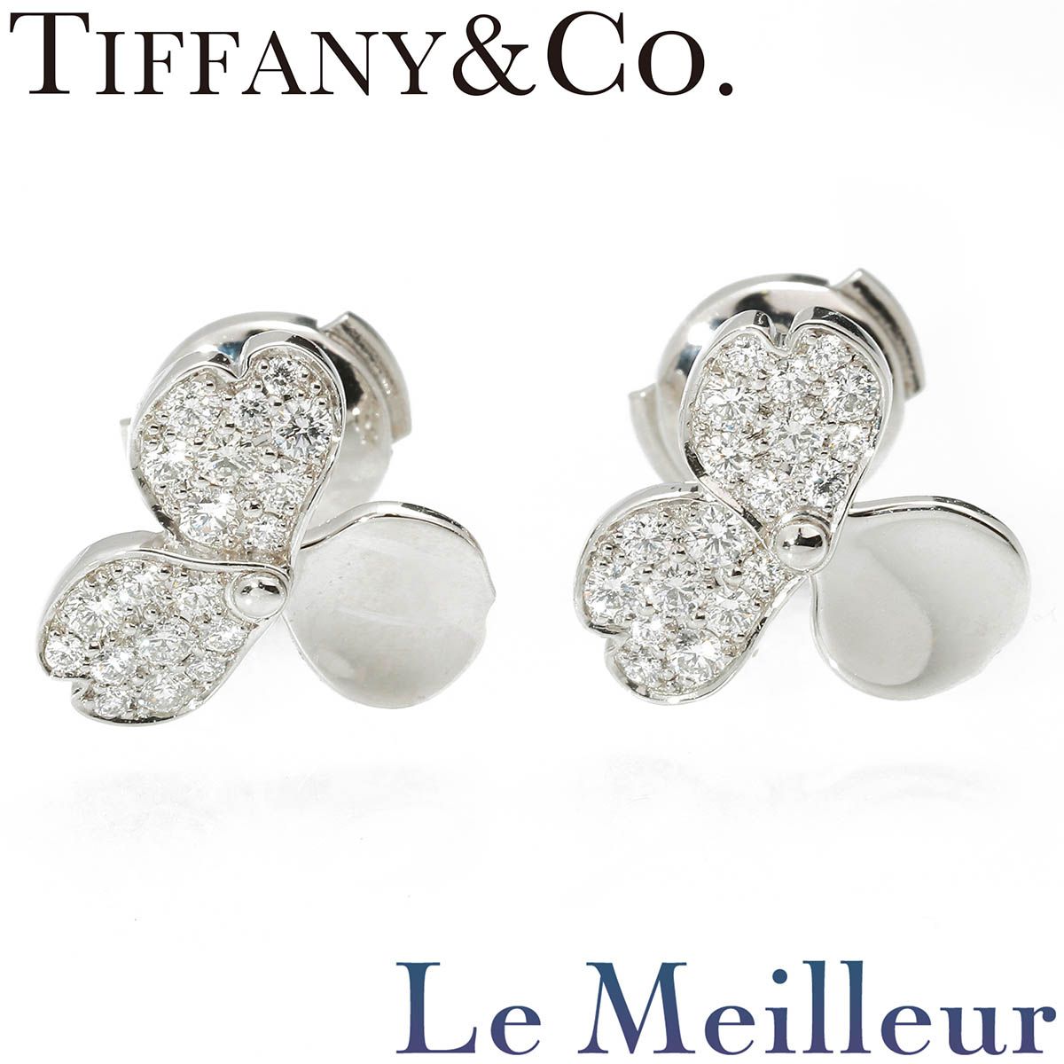 ティファニー TIFFANY&Co. ティファニー ペーパーフラワー ピアス 