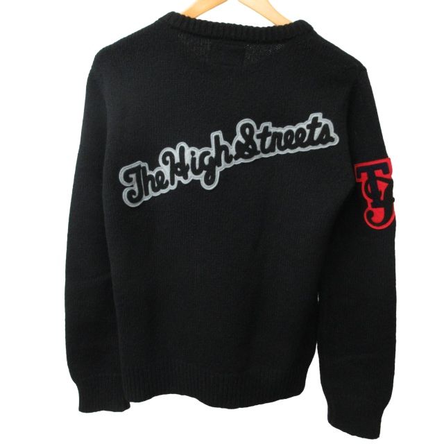 Number (N)ine モヘア ニット セーター 黒 Number (N)ine SS/AW2003 Destroyed Grunge Sweater — Middleman