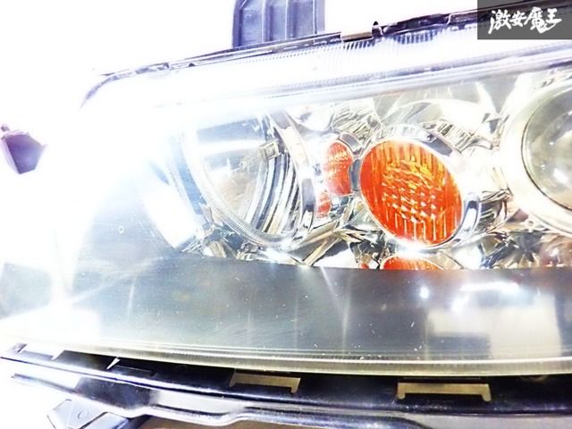 アコード CM2 前期 HID ヘッドライト 左 助手席 点灯OK】HONDA ホンダ純正 CM2 アコードワゴン 前期 HID ヘッド