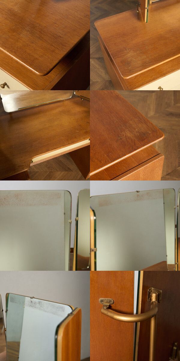 ジープラン G-PLAN Chinese white ヴィンテージ ドレッサーデスク 初期ゴールドラベル G-plan 94328 MARWIL-DEMENAGEMENTS_CH