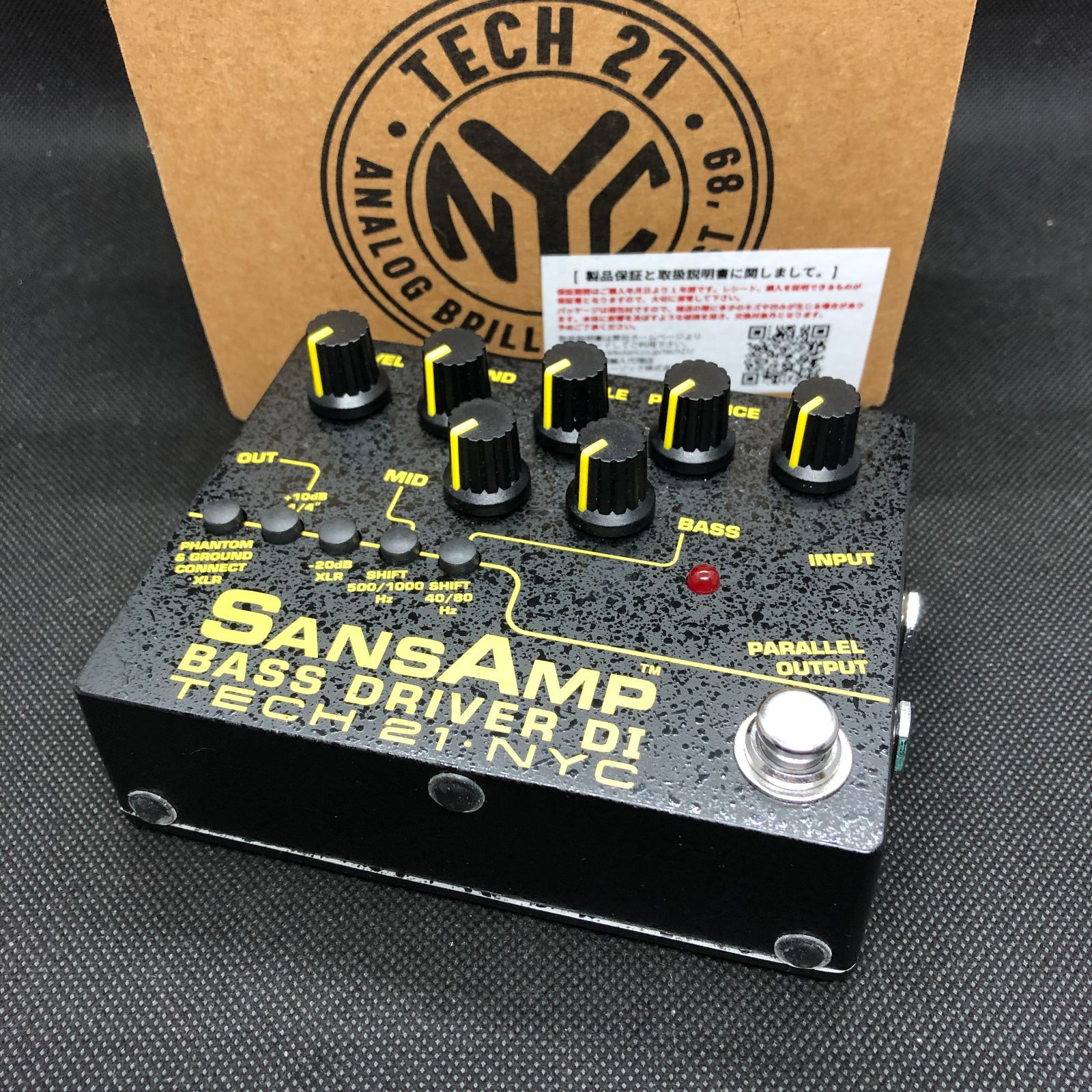 TECH21 Sansamp Bass Driver DI V2 A9A4I223403 f146