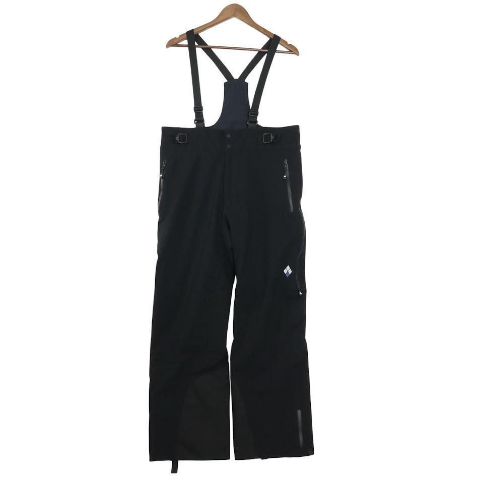 montbell モンベル ドライテックインシュレーテッドビブ メンズ M ブラック スノボウェア スノボパンツ スノービブ オーバーオール