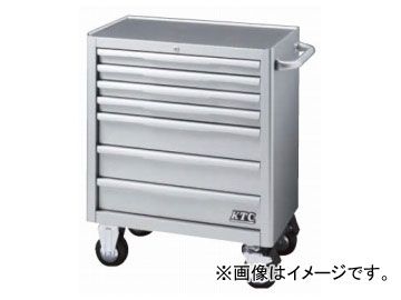 KTC ローラーキャビネット 7段7引出し シルバー EKW-1007