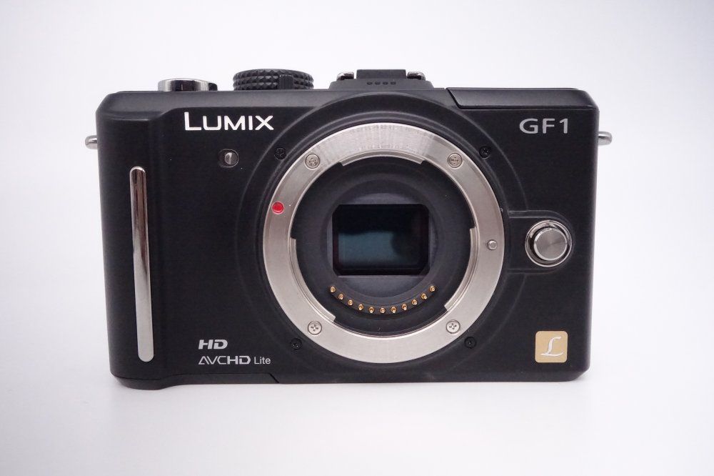 パナソニック Panasonic デジタル一眼カメラ GF1 ボディ エスプリブラック DMC-GF1-K D090081A