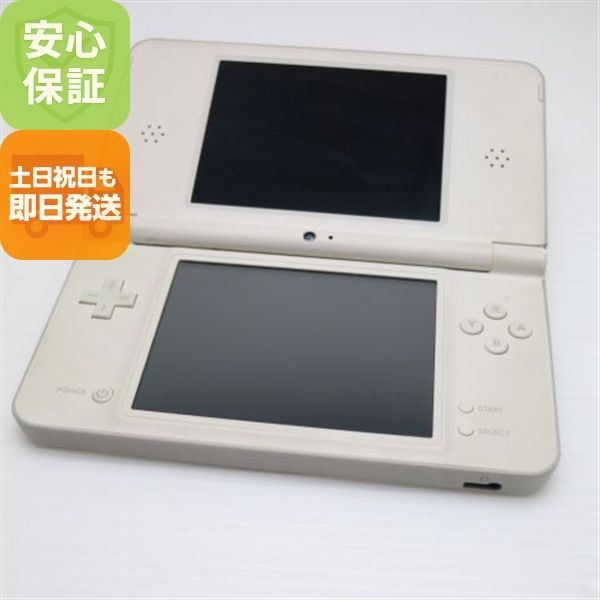 ニンテンドーDS - Nintendo　ニンテンドーDSiLL　ナチュラルホワイト　美品　任天堂ゲーム 美品/整備済】Nintendo DSi LL ナチュラルホワイト 本体 F64