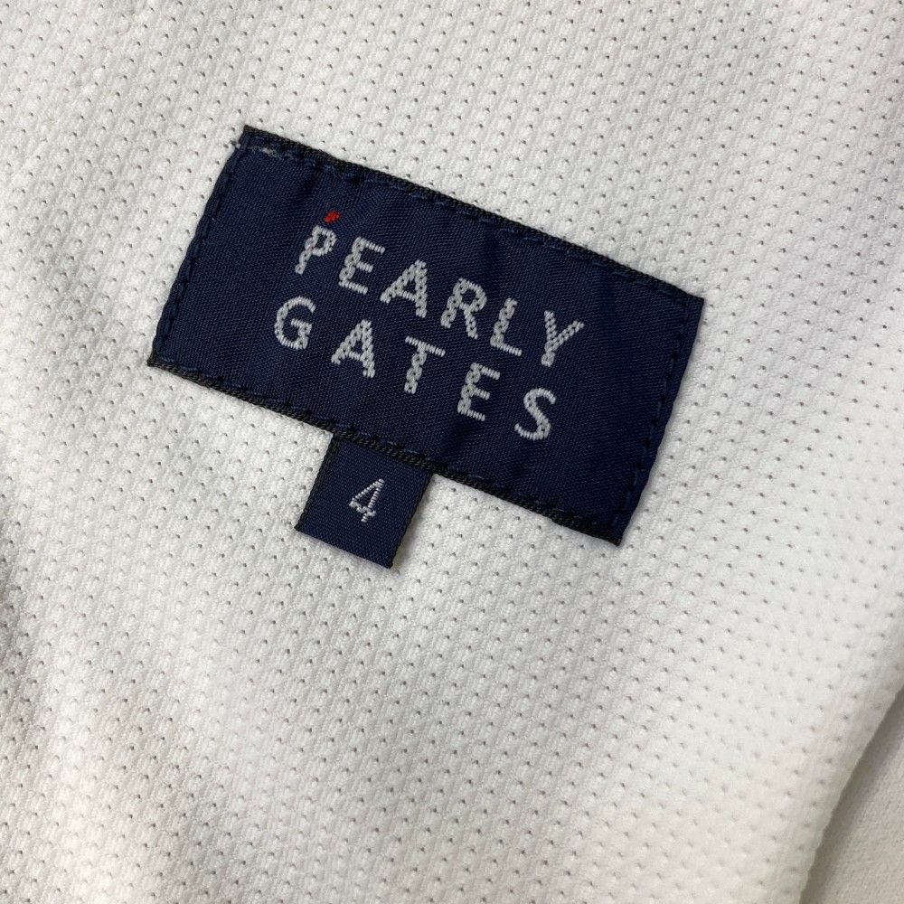 サイズ：4 PEARLY GATES パーリーゲイツ ロングパンツ ホワイト