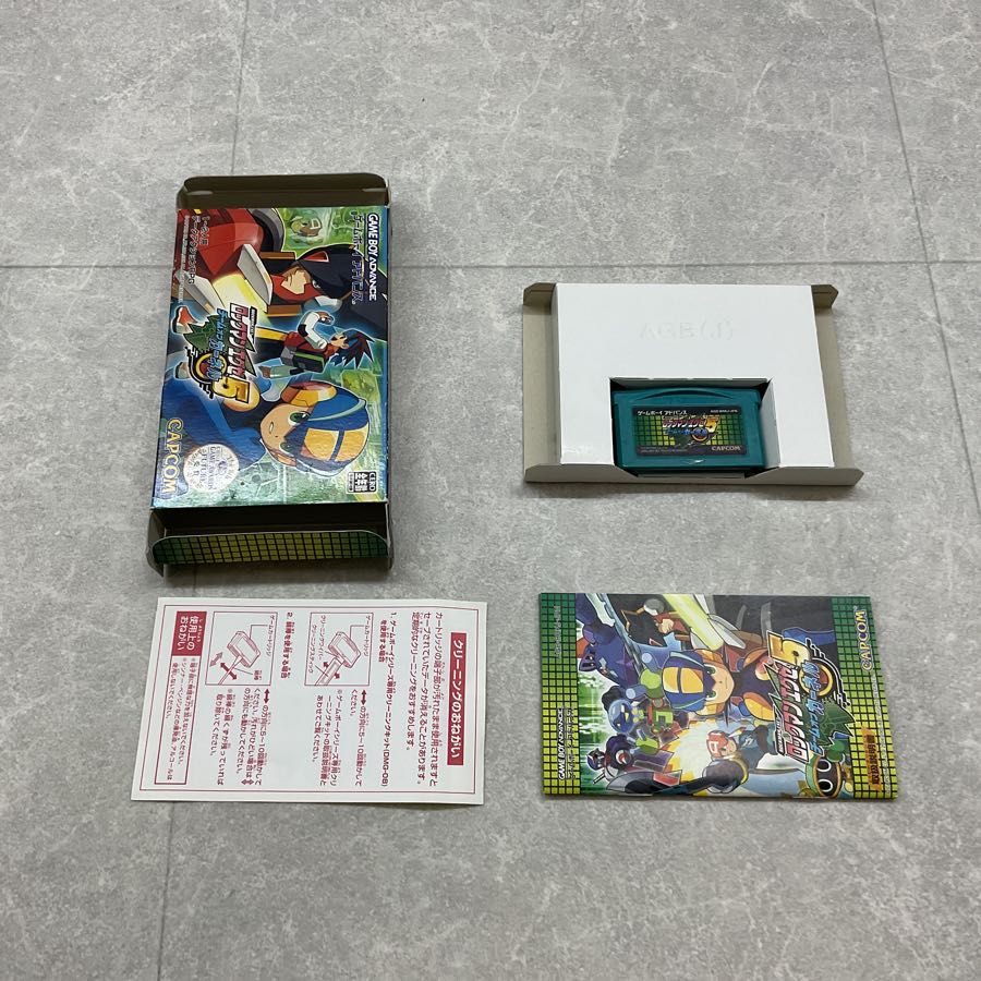 ゲームボーイアドバンス/GBA/ロックマンエグゼ5 チームオブ ゲームボーイアドバンス/GBA/ロックマンエグゼ5 チームオブ