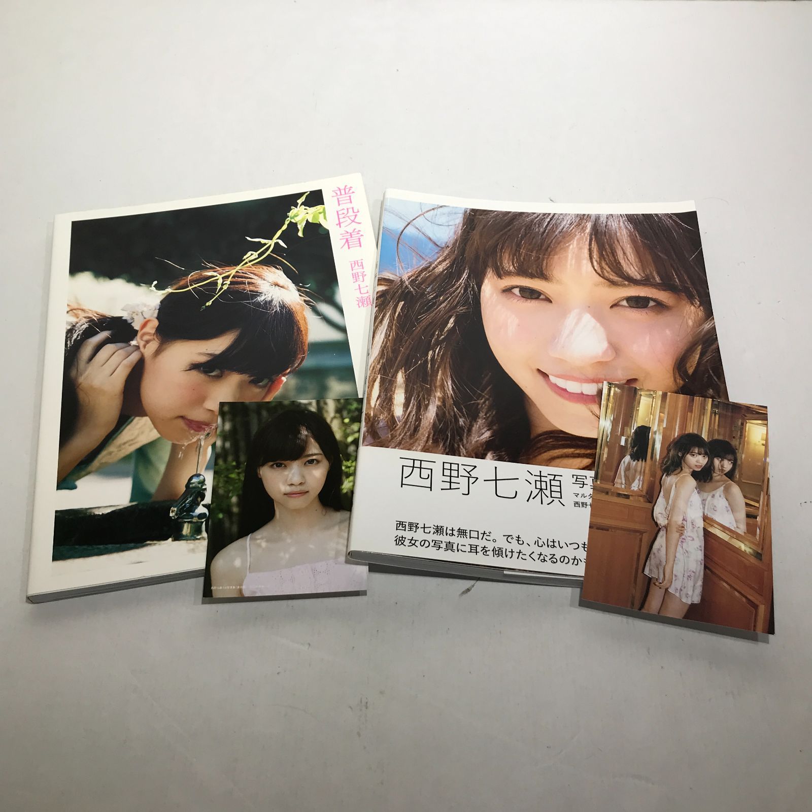 乃木坂46 西野七瀬 写真集 ポストカードセット めずらしく