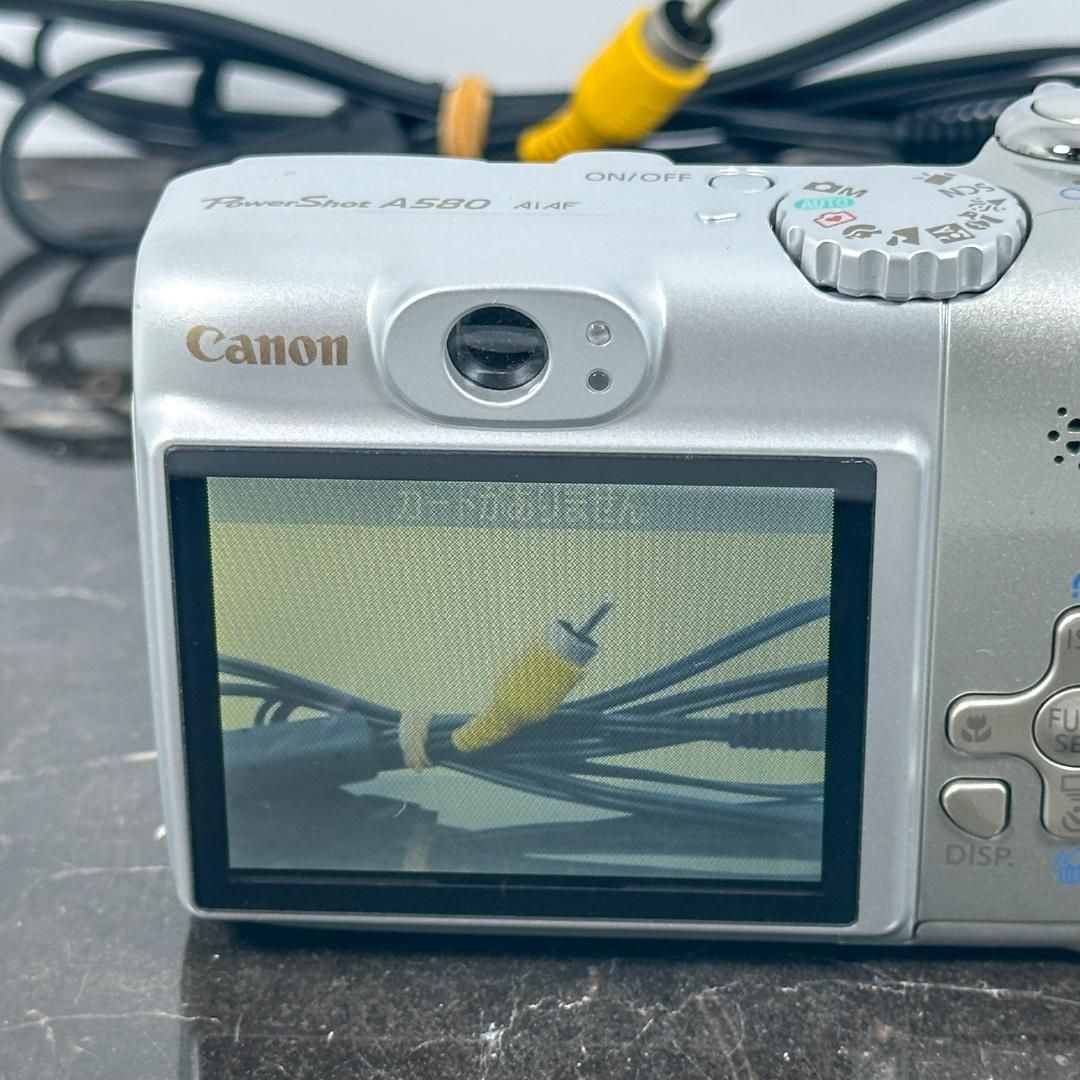 カメラ 【美品】Canon PowerShot A580 単3電池駆動 キャノン パワー