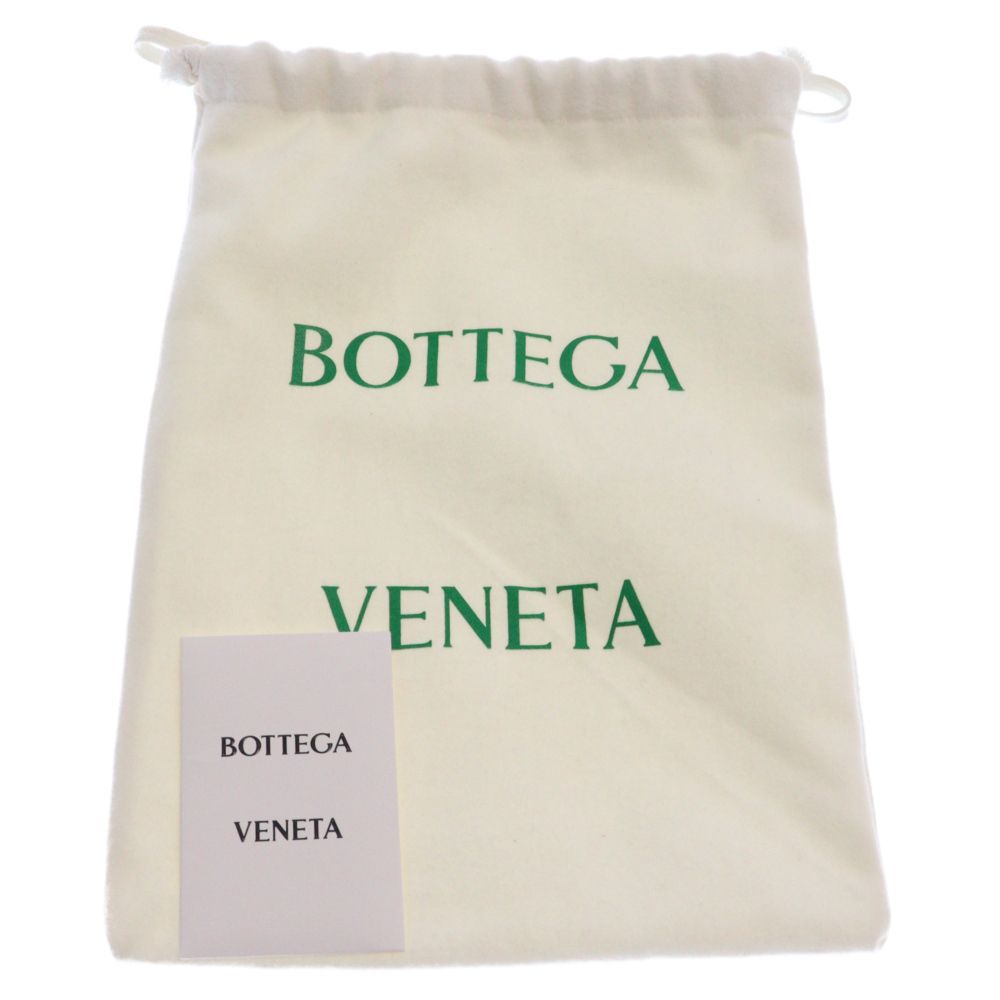 BOTTEGA VENETA (ボッテガヴェネタ) マキシ イントレチャート キャンディーカセット ミニ レザー ショルダーバッグ クロスバッグ ブラック 666688 VMAY1 8425