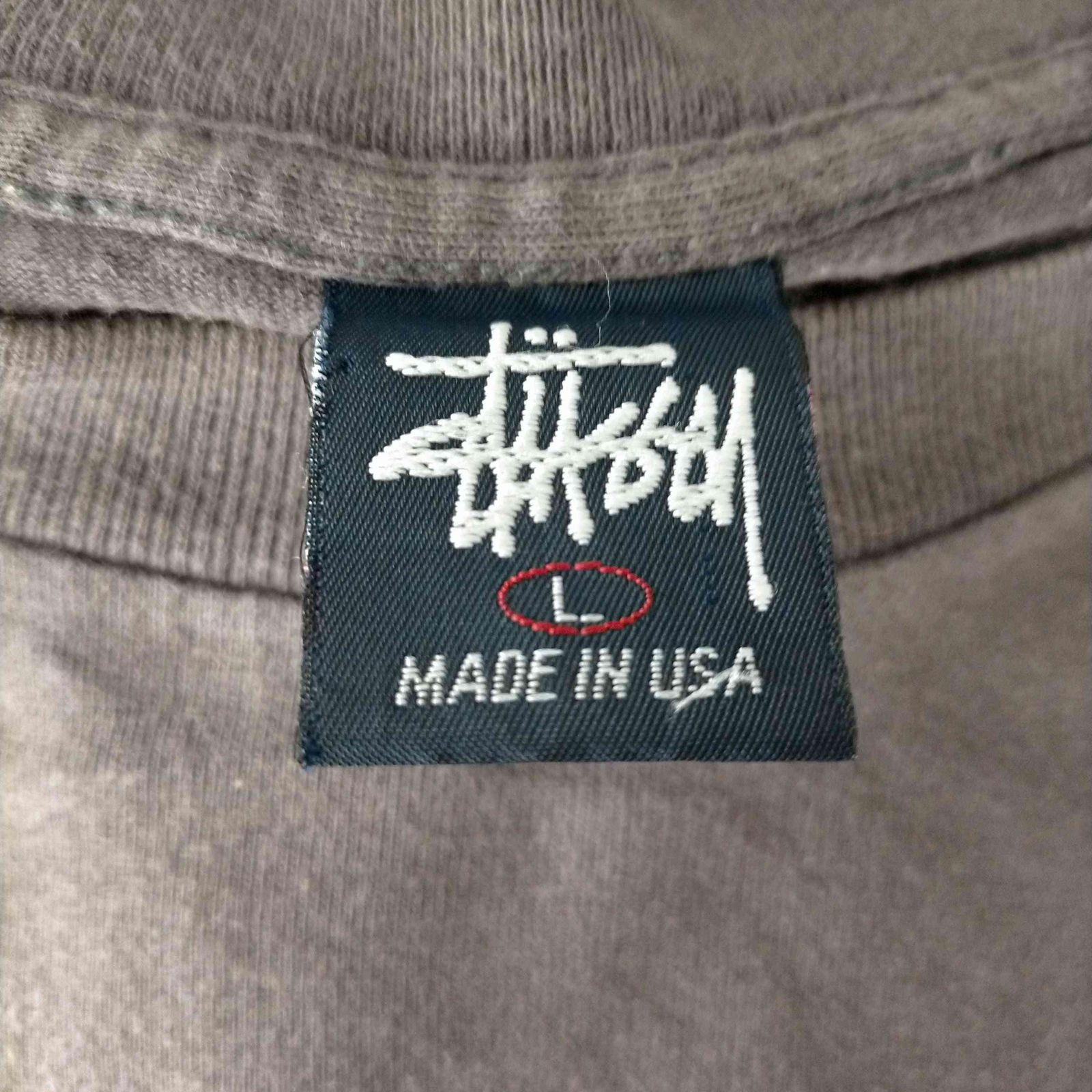 ステューシー Stussy 90s 紺タグ MADE IN USA ラスタビッグロゴ 半袖T