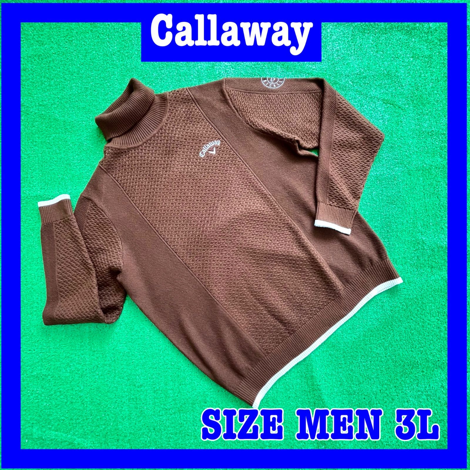 Callaway キャロウェイ タートルネック ゴルフセーター 3L