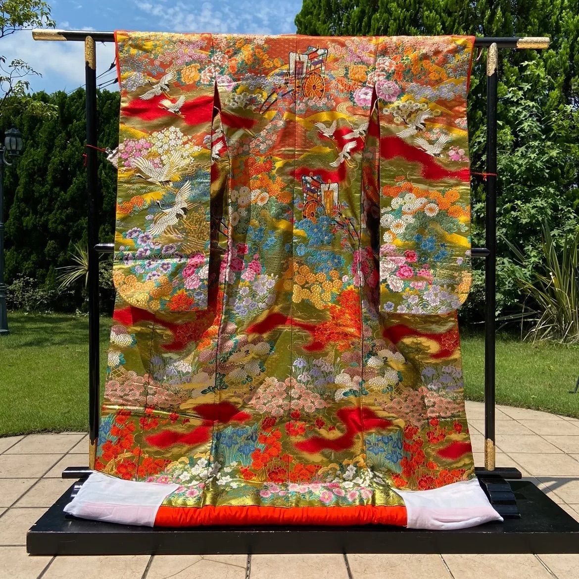 期間限定SALE】B038 色打掛 和装 花嫁衣装 着物 結婚式 - メルカリ