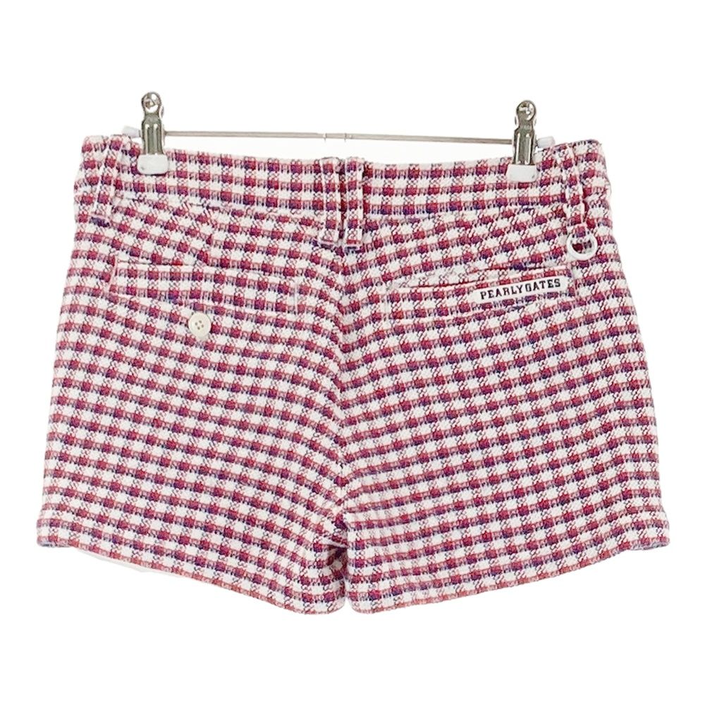 サイズ：0 PEARLY GATES パーリーゲイツ ショートパンツ チェック柄