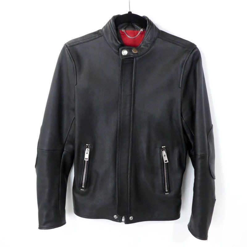 姫路東店】 中古 DIESEL | ディーゼル ライダースジャケット ブラック