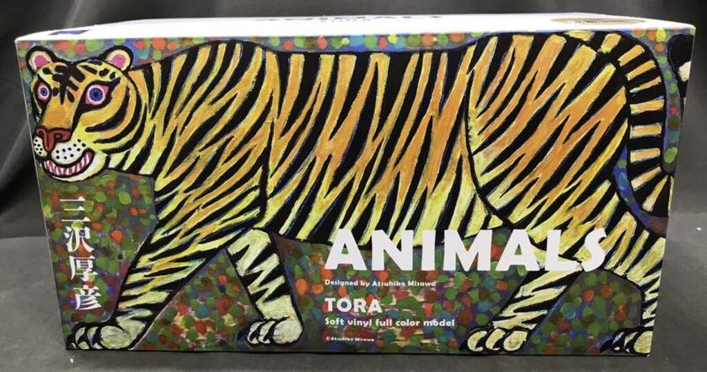 海洋堂 ANIMALS 三沢厚彦 TORA GOLD - メルカリ