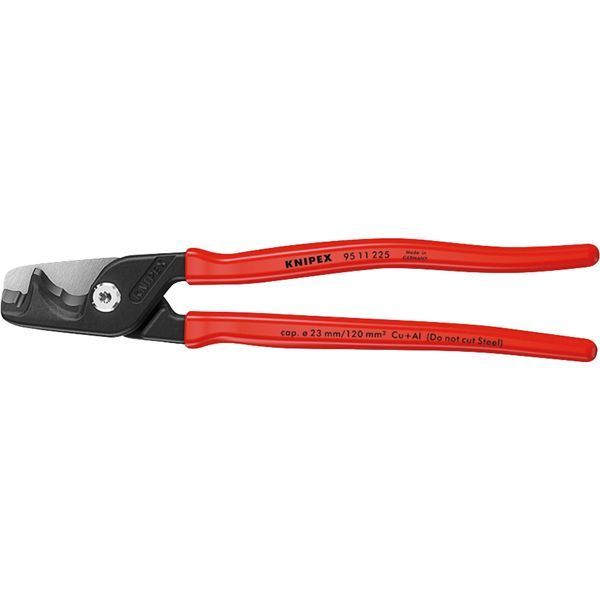 KNIPEX クニペックス ケーブルカッター ステップカットXL PVC 全長225mm 9511-225