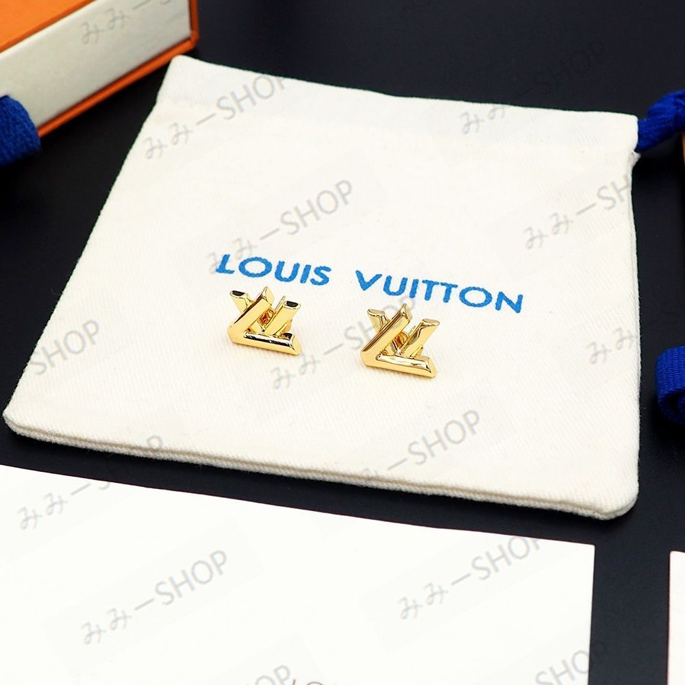 Louis Vuitton ルイヴィトン シンプルコーデ LV GO-14 ピアス