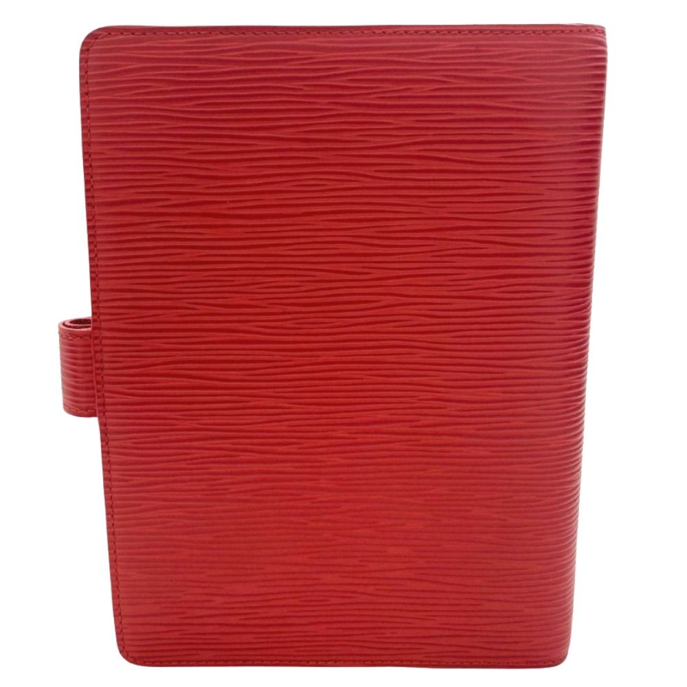 ルイ ヴィトン 手帳カバー エピ アジェンダMM R20057 ルージュ レッド コンパクト レザー