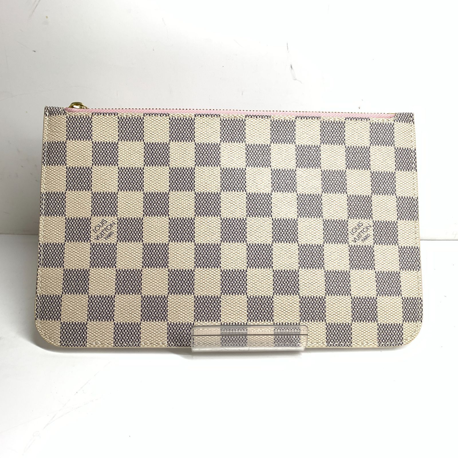 f001 B 極美品 LOUIS VUITTON ルイヴィトン ダミエ アズール ネヴァー 