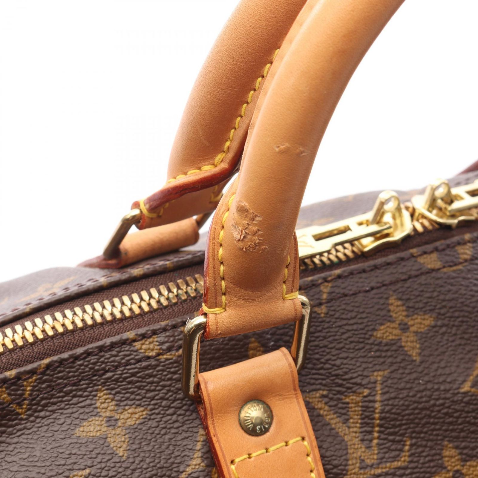 【美品】Louis Vuitton ボストンバッグ ブラウン キャンバス キーポル ルイヴィトン ボストンバッグ 50 モノグラムキャンバス