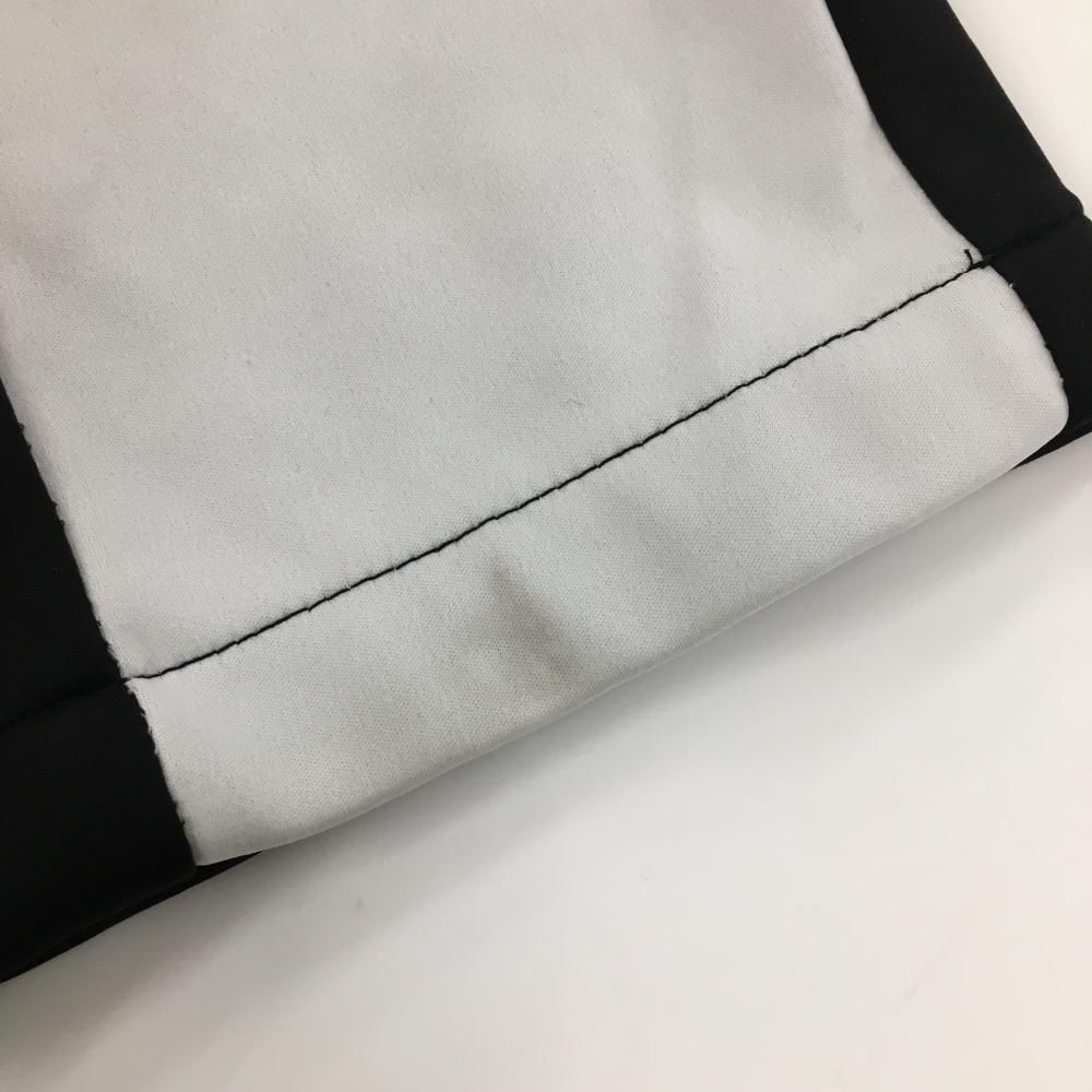 デサントゴルフ パンツ 黒×白 バイカラー 裏微起毛 中田英寿