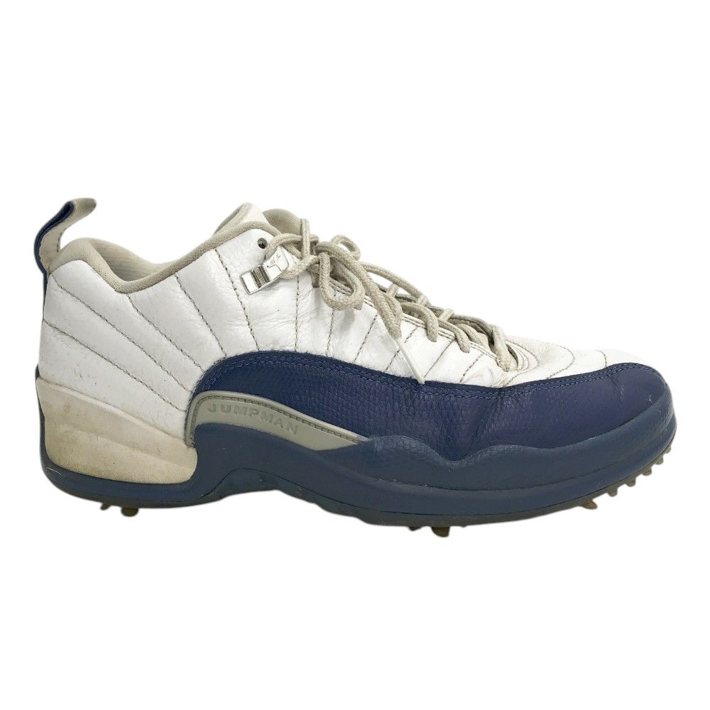 NIKE GOLF ナイキゴルフ DH4120-101 Air Jordan 12 Low ゴルフ シューズ  ホワイト系 26.0 [240101428436] ゴルフウェア メンズ ストスト NIKE GOLF ナイキゴルフ DH4120-101 Air Jordan 12 Low ゴルフ