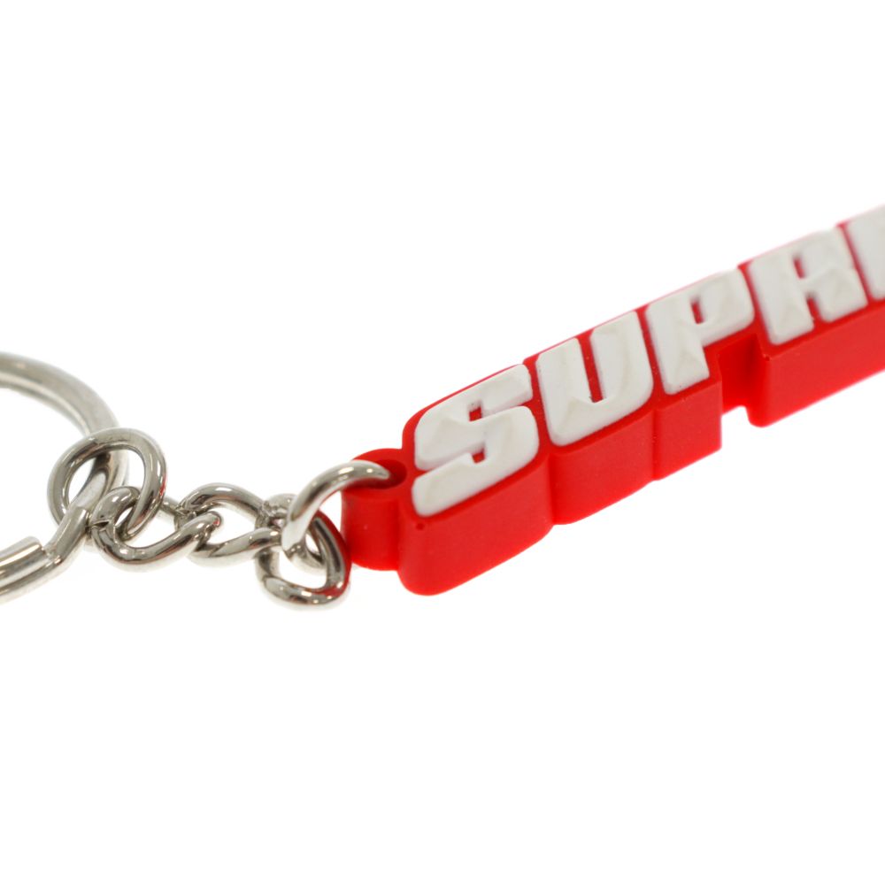 SUPREME (シュプリーム) 18SS Bevel Logo Keychain ロゴ キーチェーン