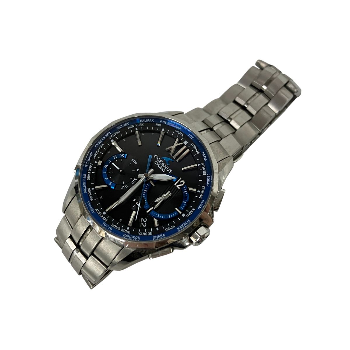 CASIO カシオ OCEANUS オシアナス マンタ OCW-S3400 ソーラー 腕時計 メンズ S9925625