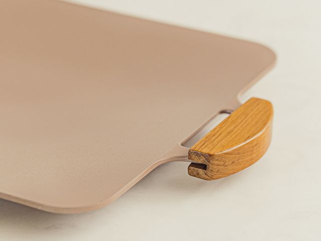 Dr.HOWS ソリッド グリルパン ヌーディーピンク