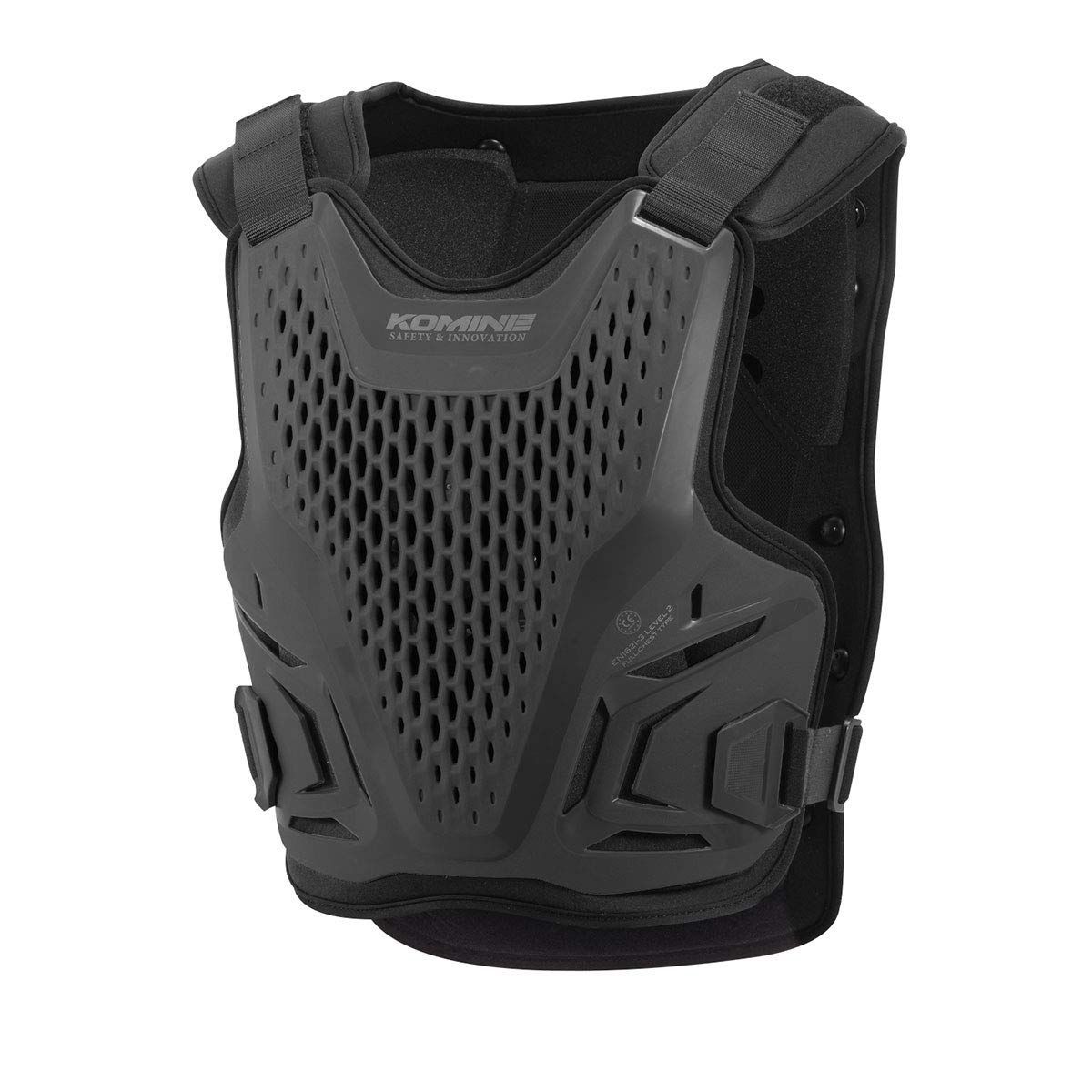 PatternName 単品 コミネ KOMINE バイク用 エアスルーCEレベル2ボディアーマーフィット ブラック Free SK-828 12998 プロテクター CE規格レベル2