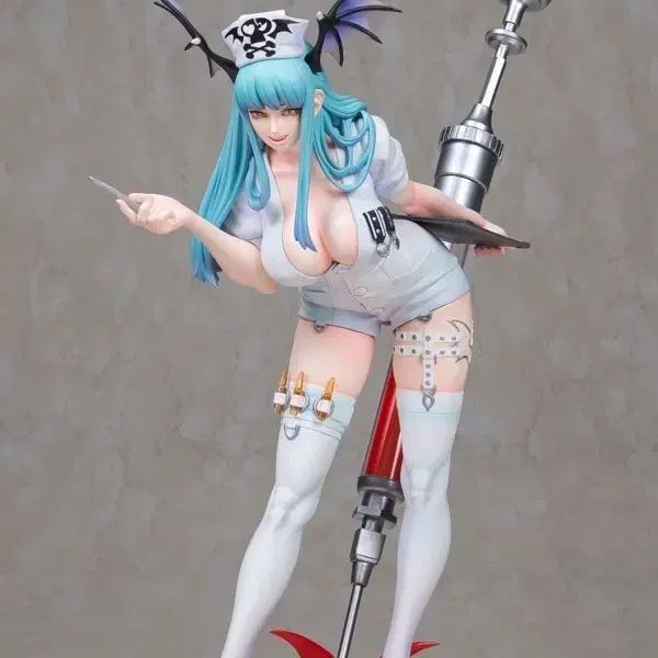 カプコン モリガン アンセランド 看護師 レトロ 美少女 フィギュア