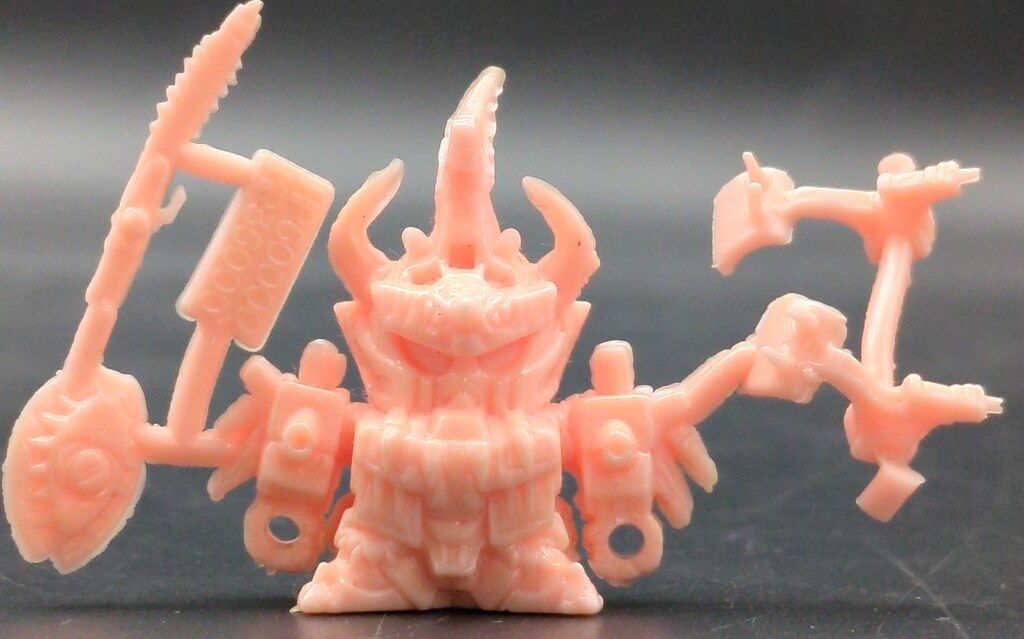 バンダイ 竜の守護神マークファイナル、ガンドランダーコンティニュー2 闇神竜士ガンキラー 肌色