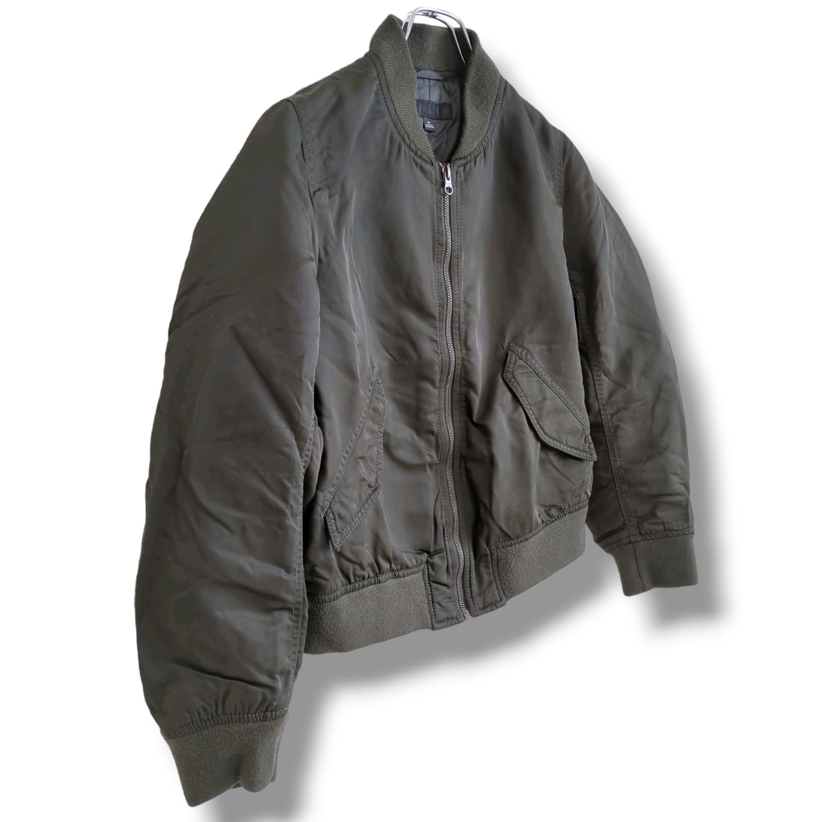 UNIQLO - レディース ユニクロ MA-1 ブルゾン ジャケット 179296
