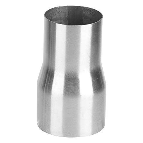 エキゾーストパイプアダプター 排気ジョイントパイプ エキゾーストパイプレデューサー 51MM76MMオプションサイズ ステンレス鋼素材 高い硬度 安定性アップ 排気タービンインタークーラー吸