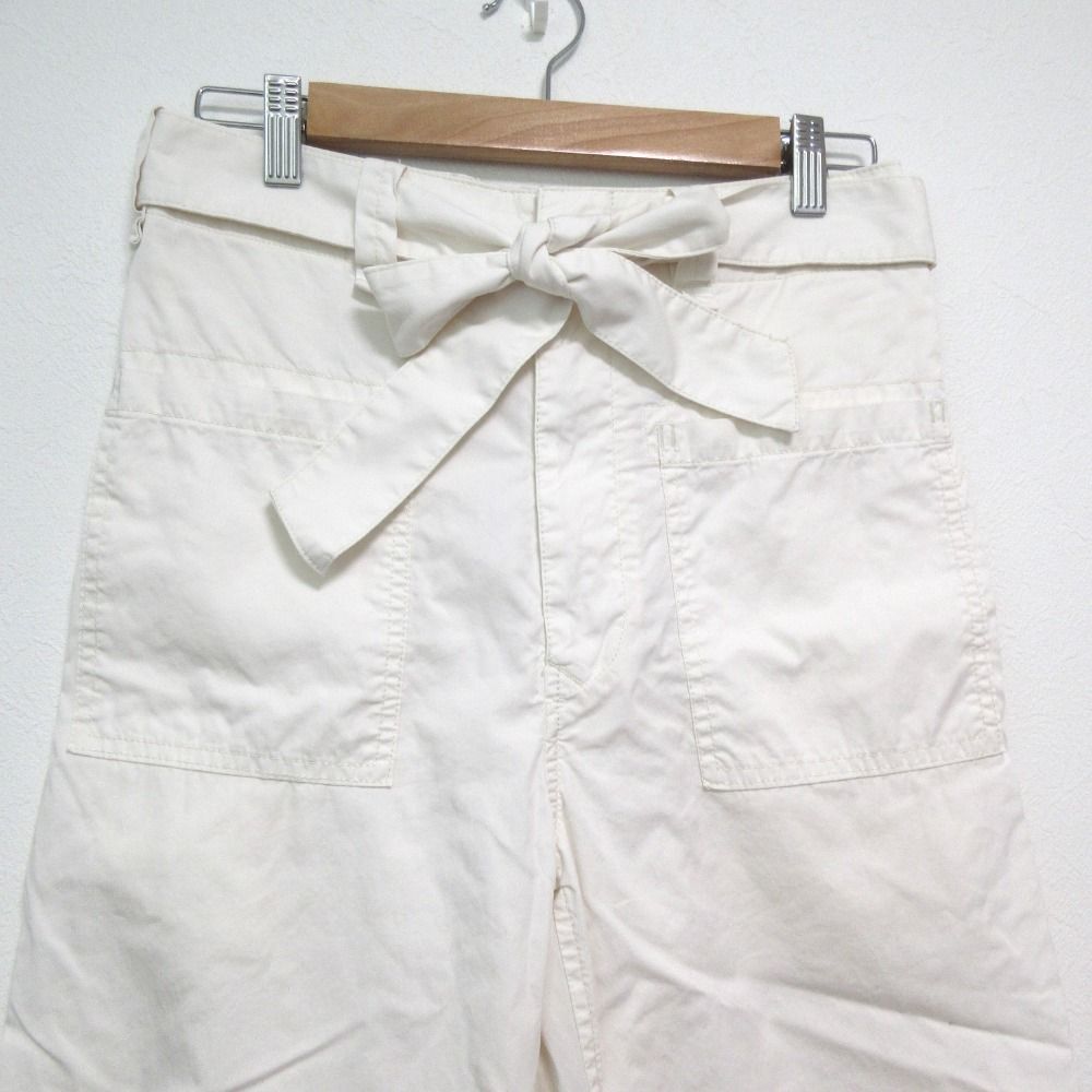 美品 24SS DRAWER ドゥロワー コットンシルク ギャバジンベルト
