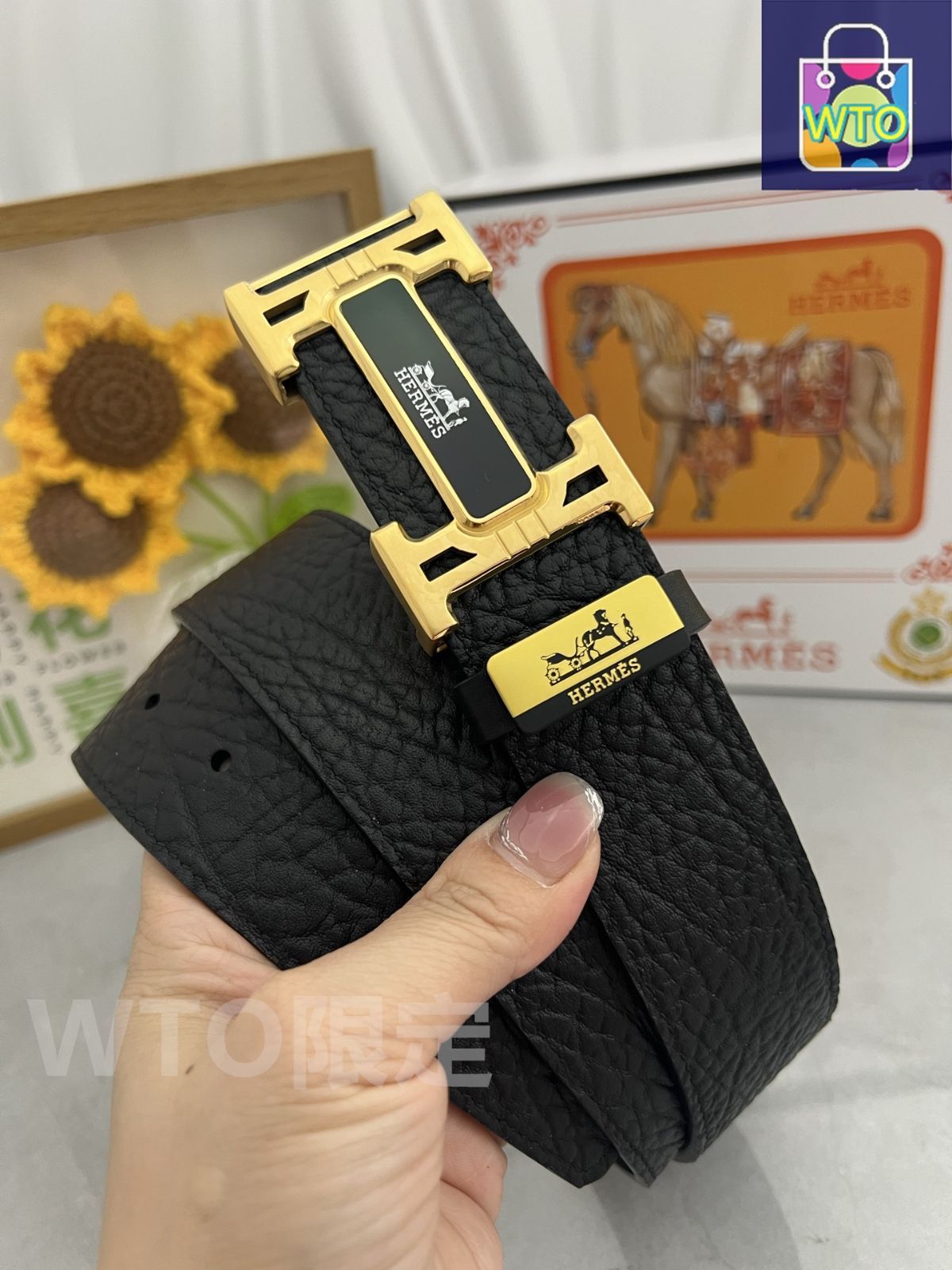 HERMES エルメス ビジネスカジュアルベルト01-1