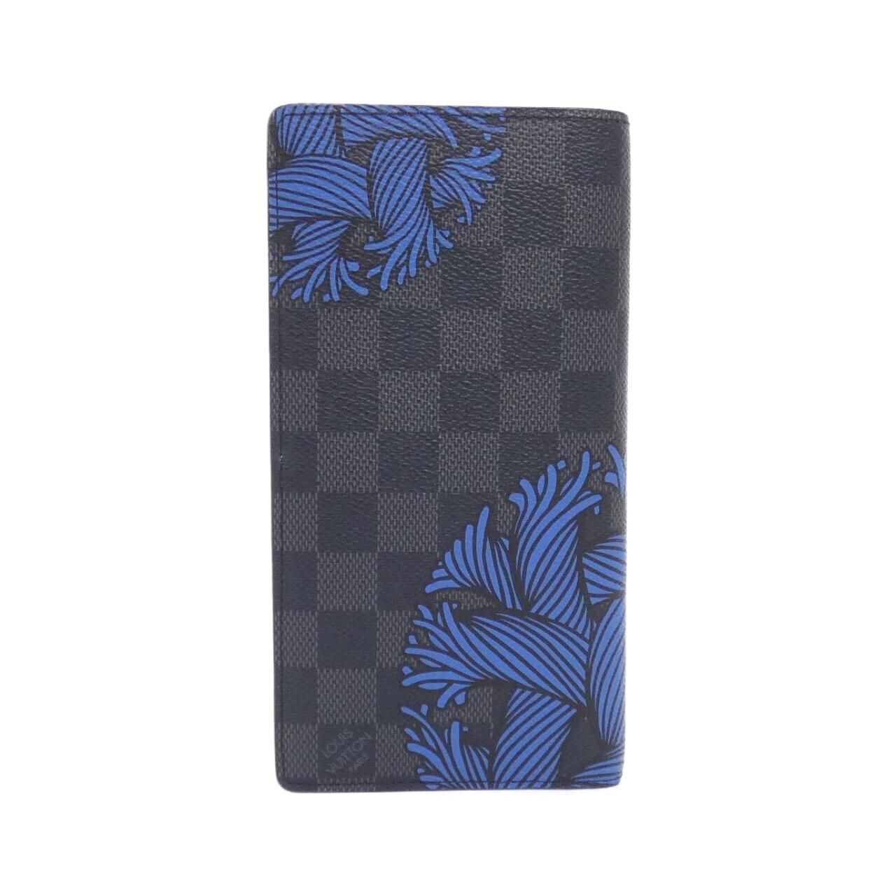 ルイヴィトン ダミエ グラフィット ロープ ポルトフォイユ ブラザ N41677 財布