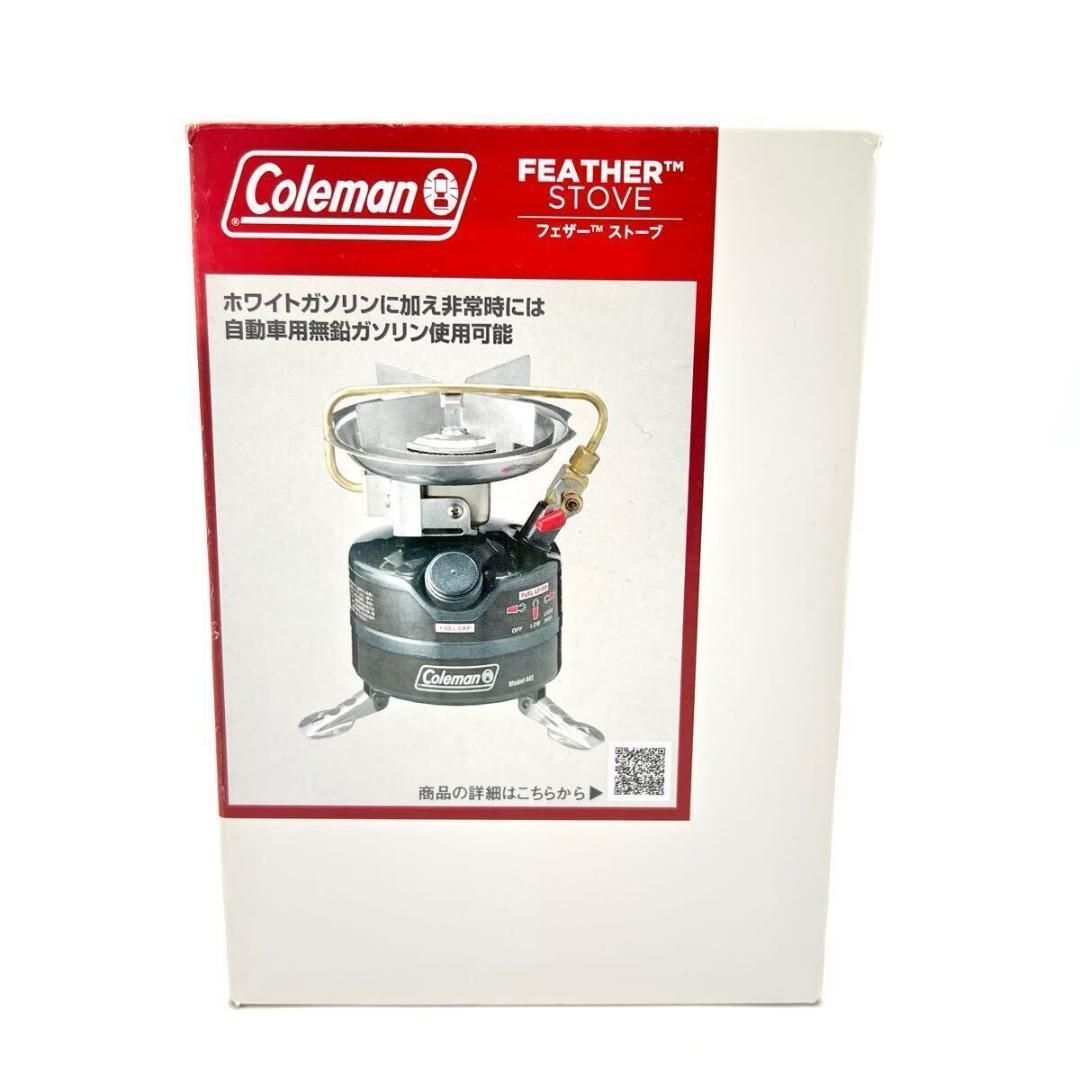 ♥ Coleman Feather Stove TM コールマン フェザー USA 442-726J アウトドア ギア ホワイトガソリン シングル バーナー キャンプ 自炊 山 登山 料理 コーヒー ストーブ