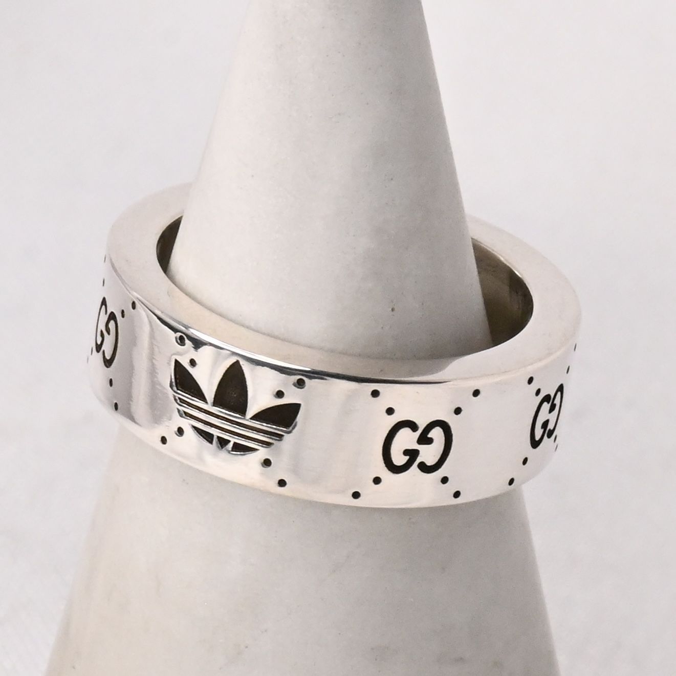 新品 未開封 GUCCI adidas グッチ アディダス リング 指輪 12号 新品 未開封 GUCCI adidas グッチ アディダス リング 指輪 12号