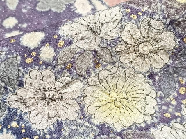 ♦︎極上♦︎吉乃一廉　幻の辻が花　訪問着　暈し染め　銀通し　逸品 平和屋本店□極上 吉乃一廉 幻の辻が花 訪問着 暈し染め 銀通し