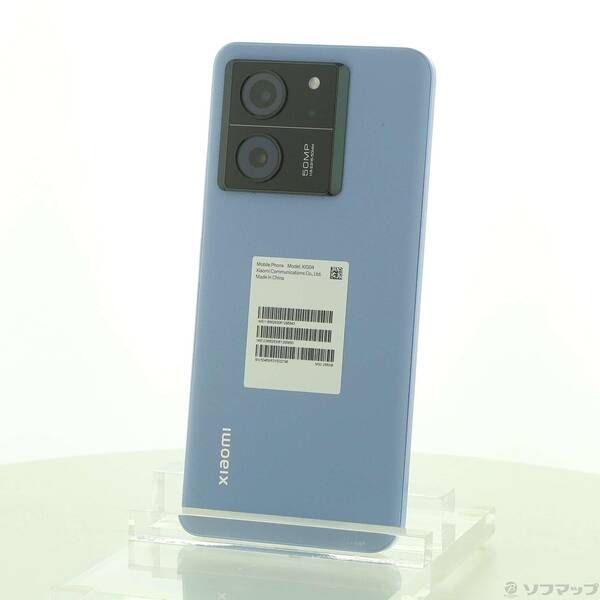 未使用品　Xiaomi 13T XIG04 アルパインブルー 中古 Xiaomi 13T 256GB アルパインブルー XIG04 au SIMフリー
