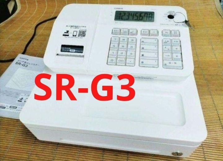20-60代 人気ファッションブランド カシオレジスター SR-G3 限定 スマホ連携売上管理 送料無料 店舗用品