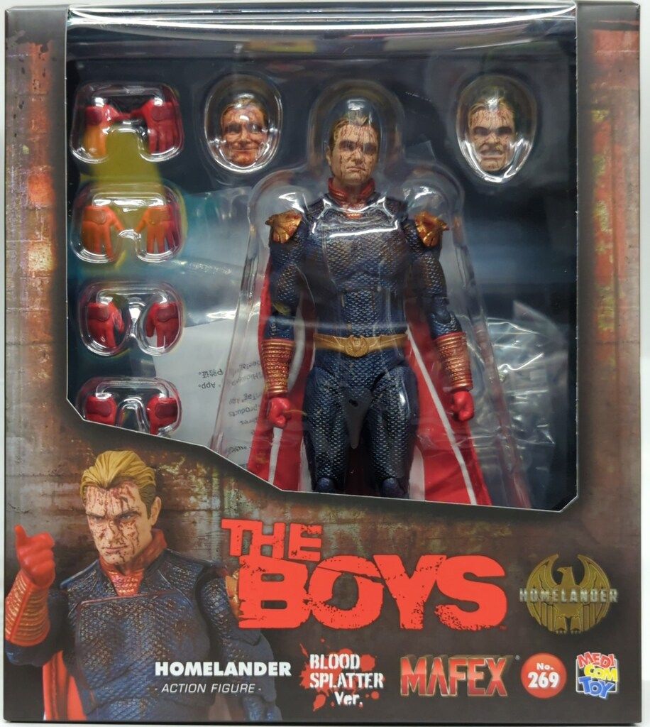 アメコミ MAFEX LANDER BLOOD SPLATTER Ver. a The Boys MAFEX No.269 Homelander (Blood Splatter Ver
