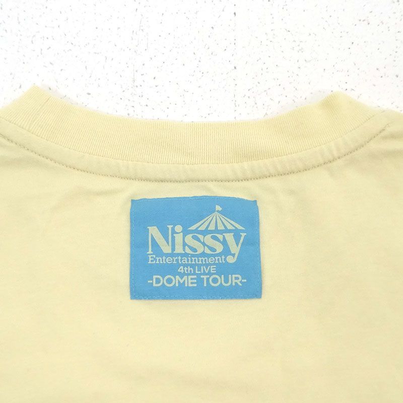 三重店】Nissy 4th LIVE Tシャツ Lサイズ （西島 隆弘/AAA