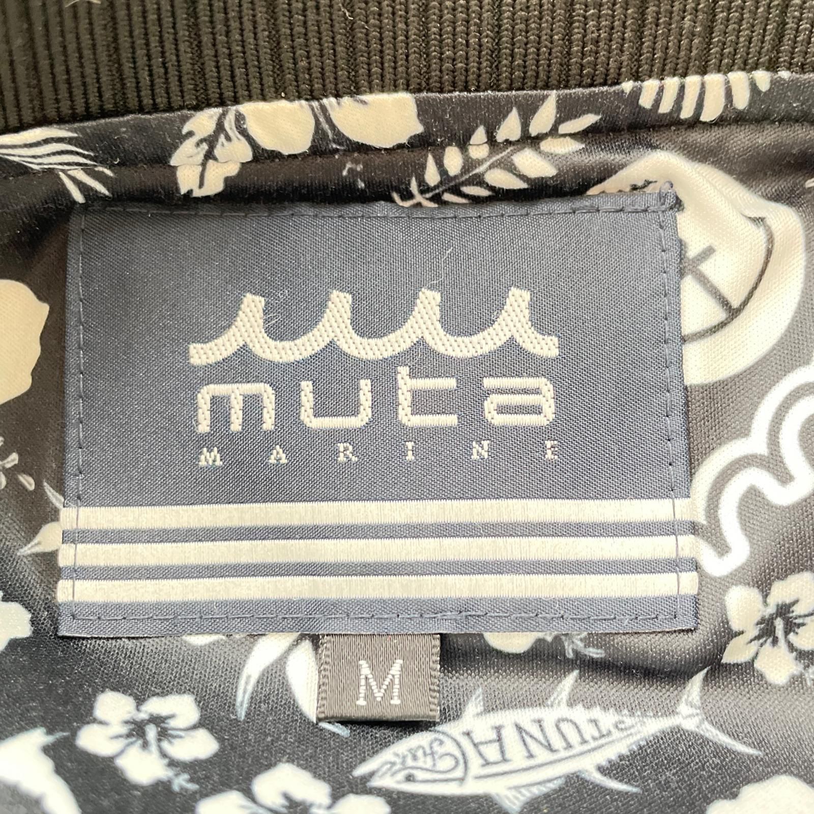 coco 未使用品 ムータマリン muta MARINE メンズ ブルゾン 5(M) 紺 ネイビー 裏起毛素材 ダブルジップ 中古 メンズ ムータマリン muta MARINE ブルゾン M 濃紺