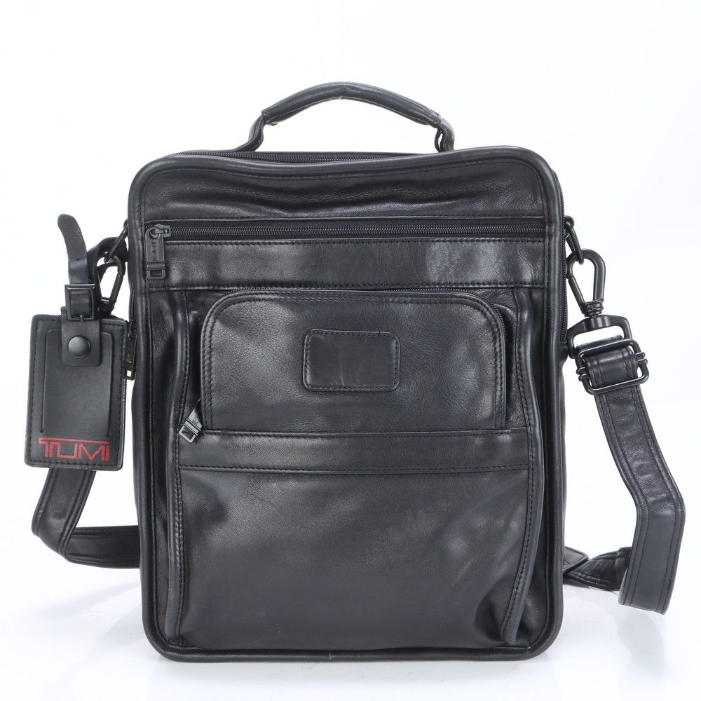 TUMI トゥミ トレーサー レザー 2WAY ショルダーバッグ 斜め掛け メッセンジャー ビジネス 通勤 トート 913D3 メンズ EEE BZ7-1