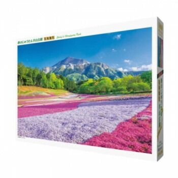 ジグソーパズル 日本風景 春のじゅうたん羊山公園 1000ピース 1000-883
