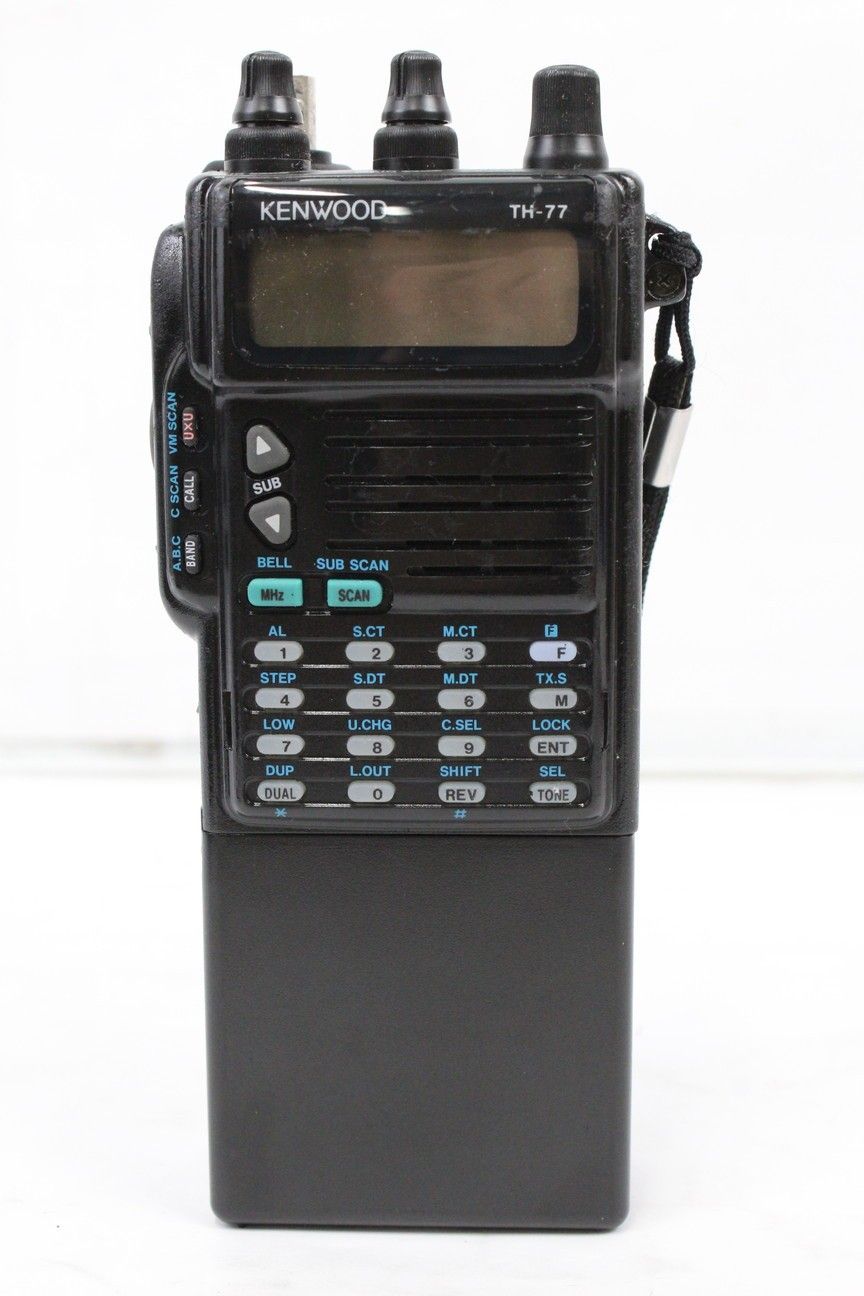 現状品 ケンウッド 無線機 TH-77 トランシーバー デュアル