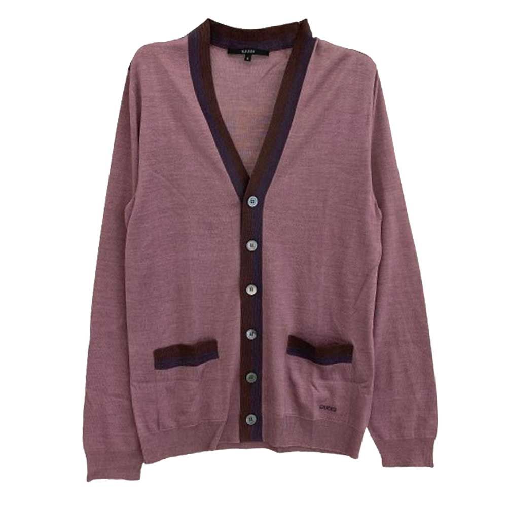 GUCCI グッチ 337506 Z5286 シルク100％ カーディガン パープル